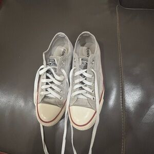 Converse Gray and White High-Tops